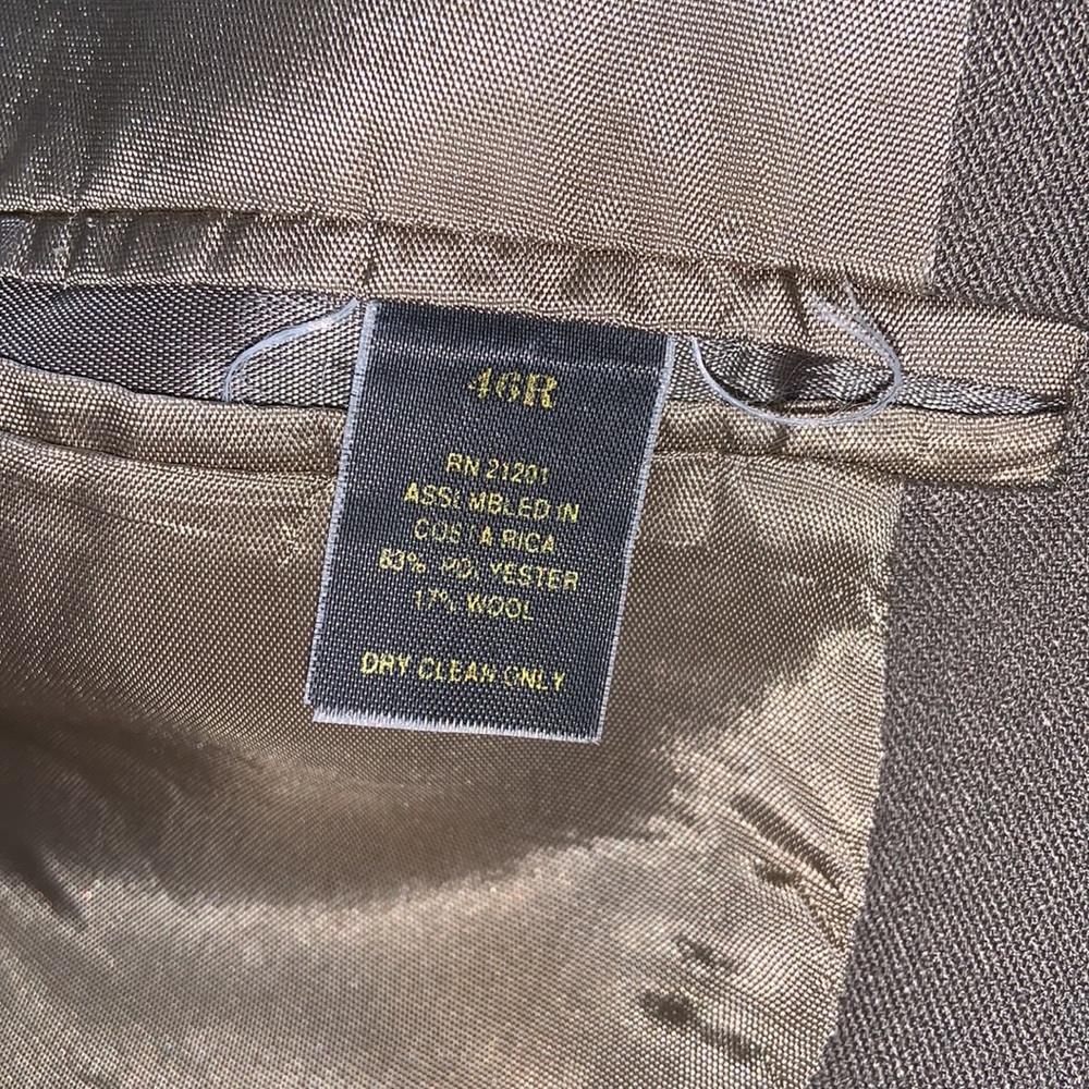 👙John Henry Men’s 46R Brown Blazer - Picture 6 of 6